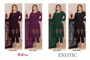 Khayyira Exotic 1068-Georgette-With-Embroidery-Pakistani-Style-Salwar